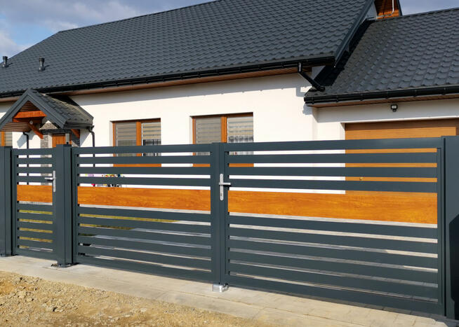 Ogrodzenia, bramy, furtki aluminiowe ALUBRAM