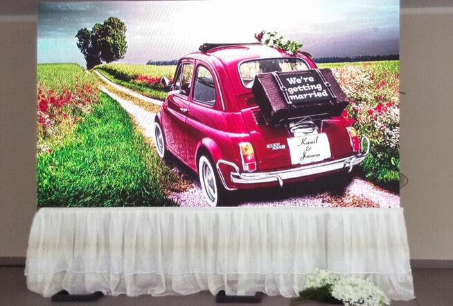 Ekran Led Telebim na Wesele