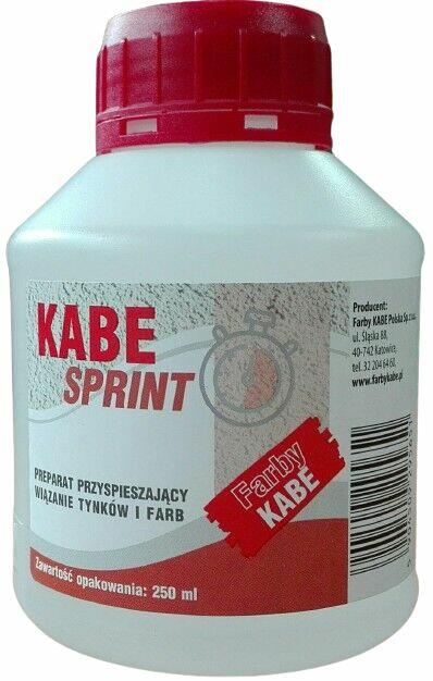 Przyspiesza wiązanie tynków, farb od +1°C KABE SPRINT LUBLIN