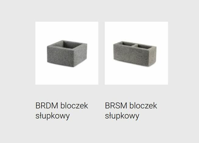 Bloczki ogrodzeniowe JONIEC Roma CLASSIC