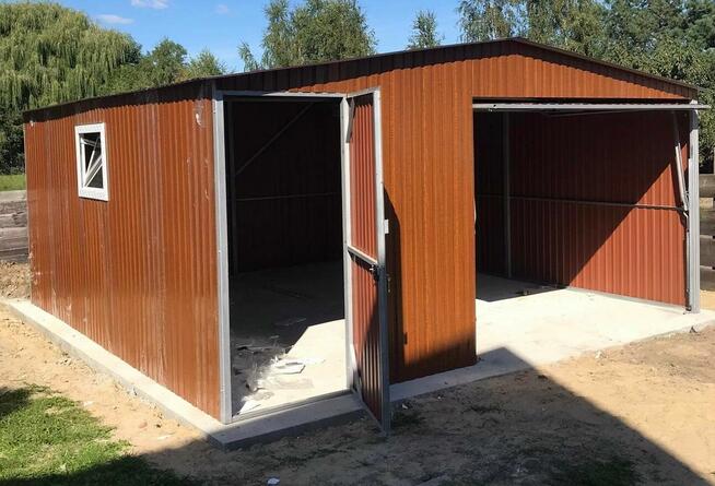 GARAŻE BLASZANE 5x5 PRODUCENT OGÓLNOPOLSKI