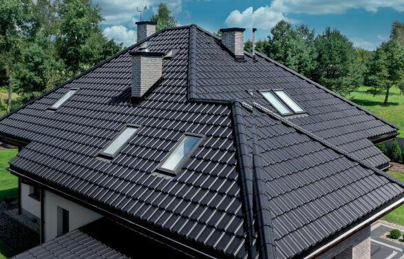 Dachówka ceramiczna Titania Angoba Antracyt mat CREATON