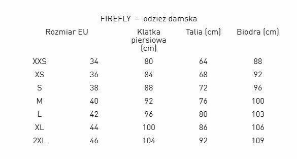 40B FIREFLY Damskie tankini Lorisa czarno-białe