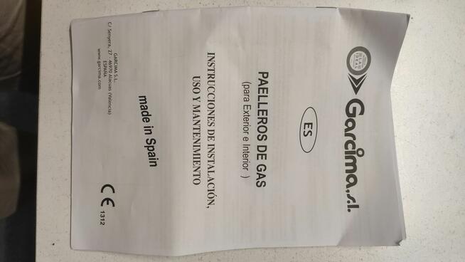 Palnik gazowy GARCIMA L70 + GAS, 70 cm (Dostępne również L-5