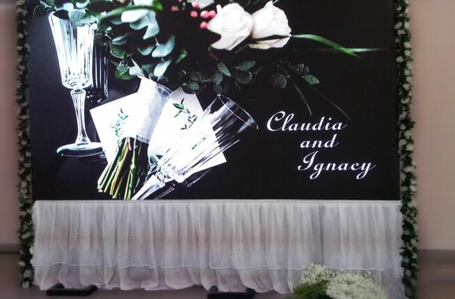 Ekran Led Telebim na Wesele