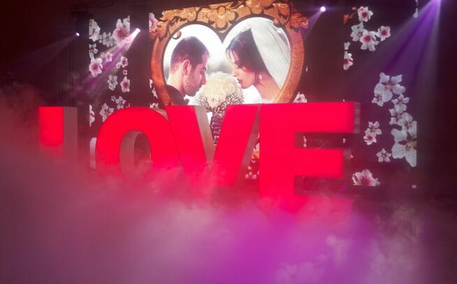 Ekran Led Telebim na Wesele