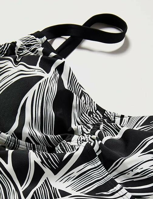 40B FIREFLY Damskie tankini Lorisa czarno-białe