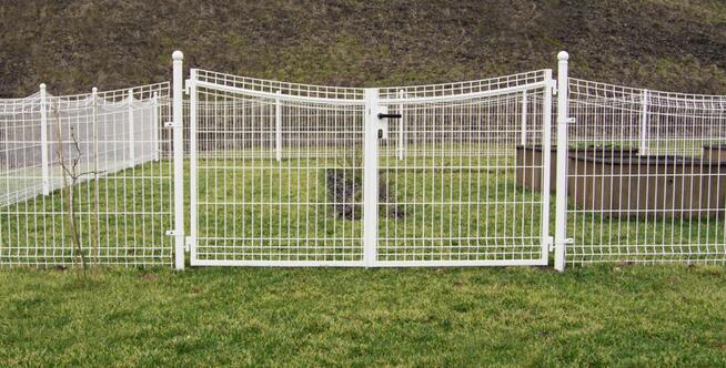 Ogrodzenia półokrągłe Panel Wklęsły 130x250cm fi4mm kolor