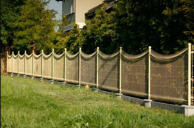 Ogrodzenia półokrągłe Panel Wklęsły 130x250cm fi4mm kolor