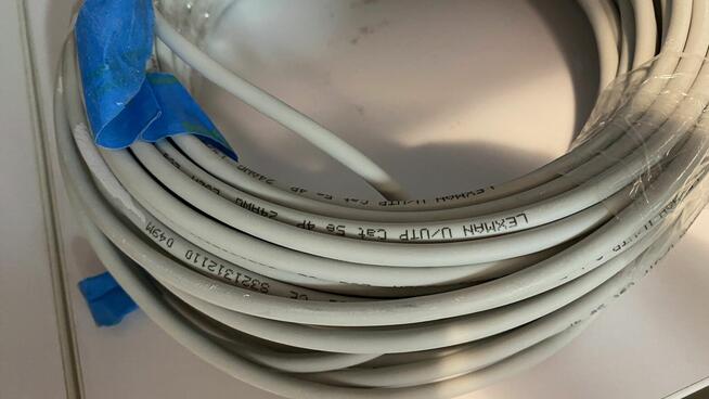 Kable sieciowe i prądowe - 3 szpule