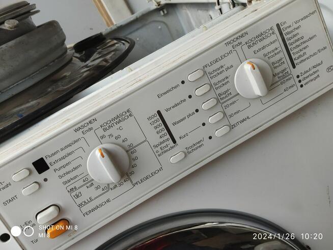 części pralka, pralko-suszarka Miele WT945,