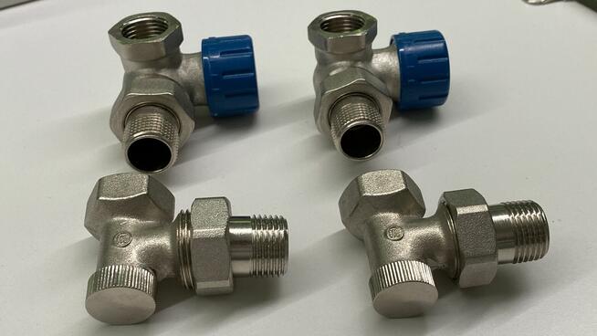 Głowica termostatyczna COMAP W5 3880371116 x2 i zawory termo