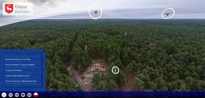 Wirtualny spacer obiekt noclegowy