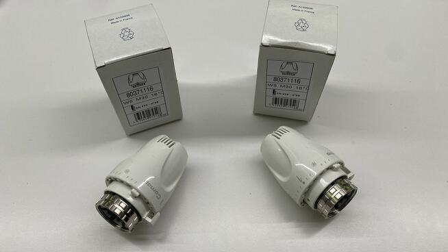 Głowica termostatyczna COMAP W5 3880371116 x2 i zawory termo