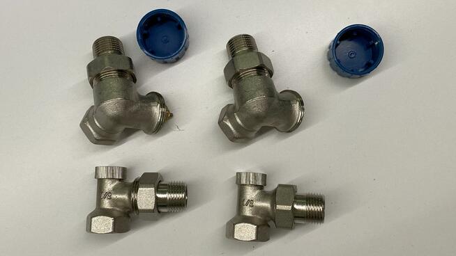 Głowica termostatyczna COMAP W5 3880371116 x2 i zawory termo