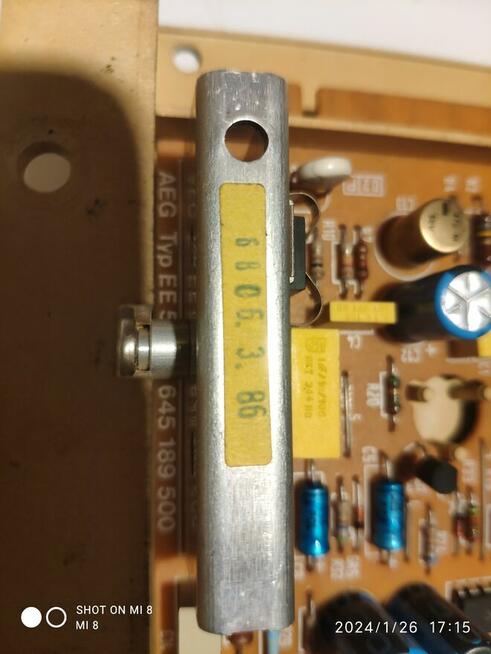 Pralka AEG Typ E-WV 0155