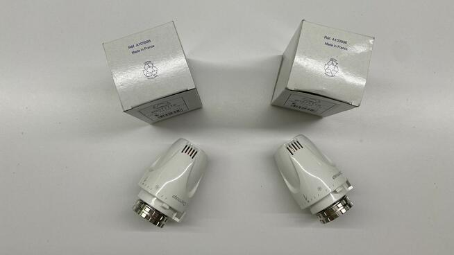 Głowica termostatyczna COMAP W5 3880371116 x2 i zawory termo