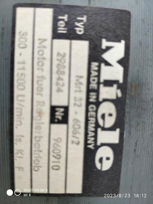 części pralka, pralko-suszarka Miele WT945,