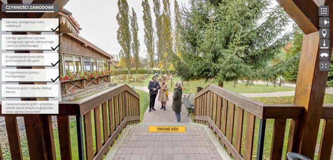 Wirtualny spacer obiekt noclegowy