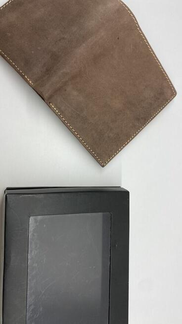 Portfel męski brązowy nowy