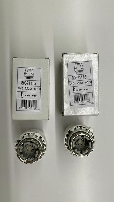 Głowica termostatyczna COMAP W5 3880371116 x2 i zawory termo