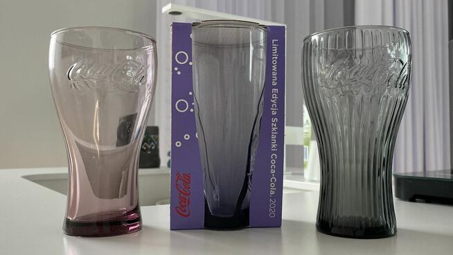 Kubek i 3 szklanki Coca-cola – artykuły nowe