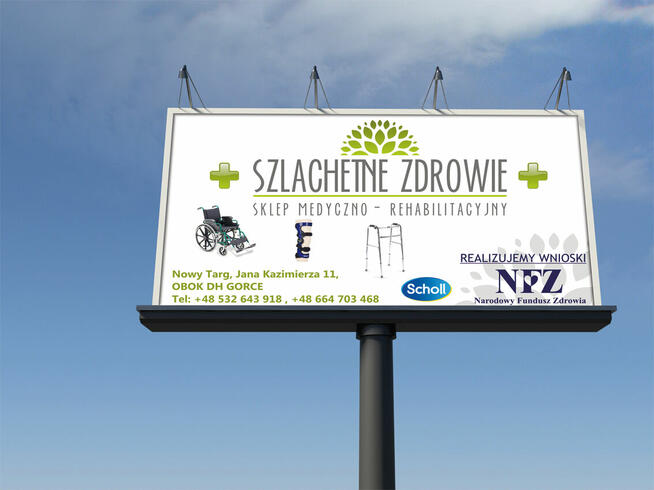 Projekty Graficzne DRUK Logo Wizytówki Banery Magnesy Ulotki