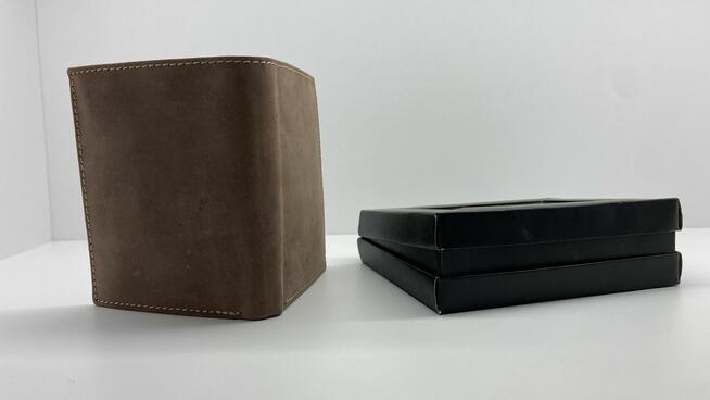 Portfel męski brązowy nowy