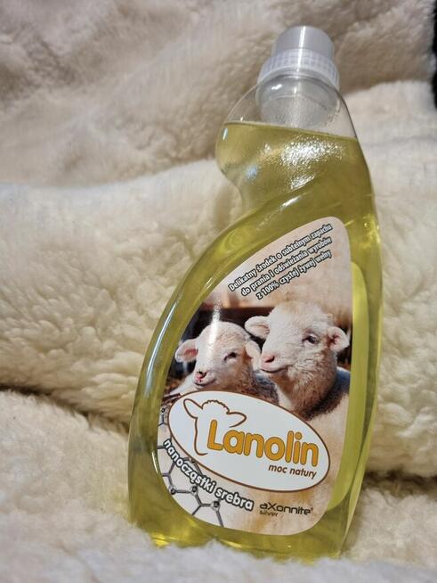 Płyn do prania wełny merino z lanoliną i nanosrebrem 1000ml