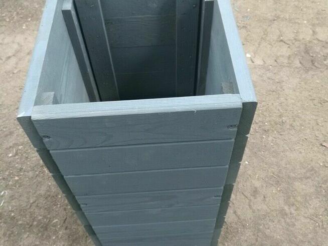 Donica doniczki drewniane