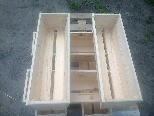 Donica doniczki drewniane