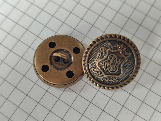 Guziki metalowe 25mm