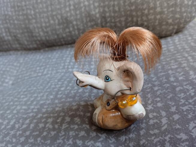 2 dekoracyjne małe słoniki