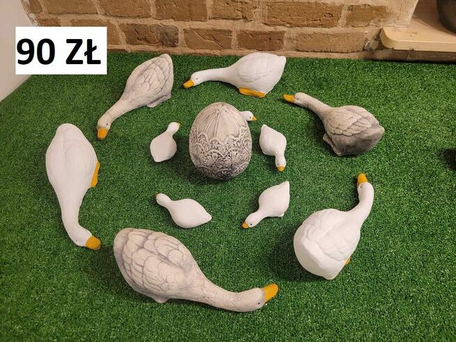 ozdoby wielkanocne królik gipsowy figurki wielkanocne zając