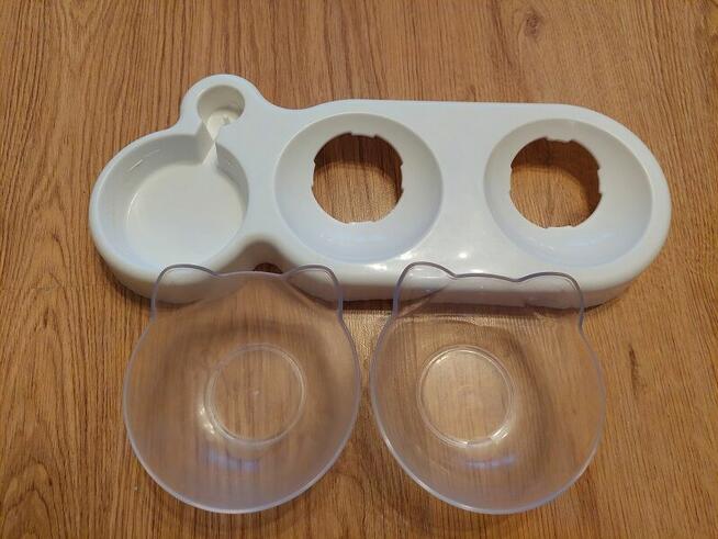 Zestaw potrójnych misek dla zwierząt