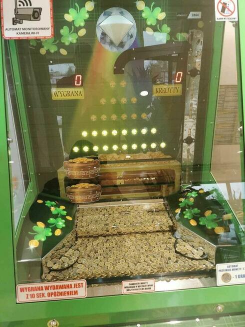 Automat PUSHER Złoty Skarb – legalny, certyfikowany, wynajem