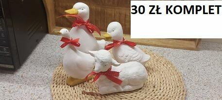 ozdoby wielkanocne królik gipsowy figurki wielkanocne zając