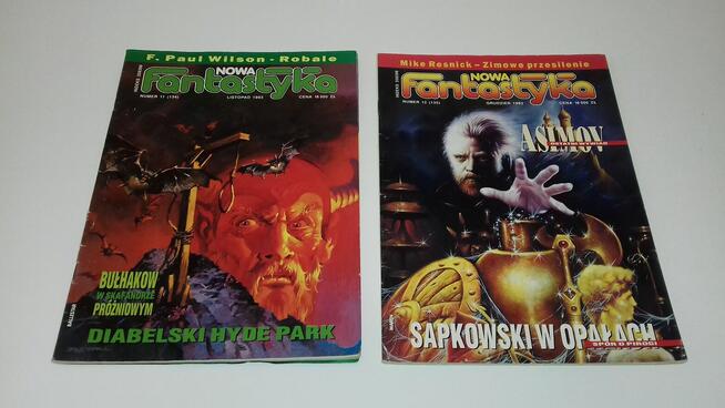 Czasopismo „Nowa Fantastyka”, nr 11 i 12 z 1993