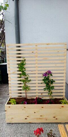 Donica doniczki drewniane