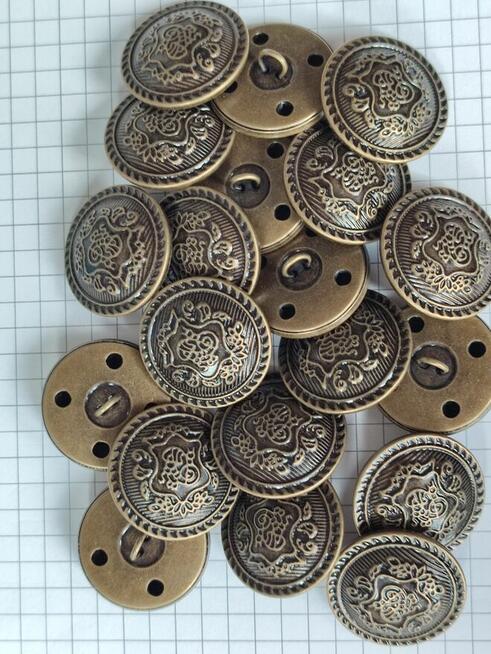 Guziki metalowe 20mm