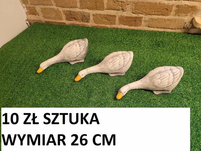 gąski gipsowe figurki wielkanocne zając króliczek królik