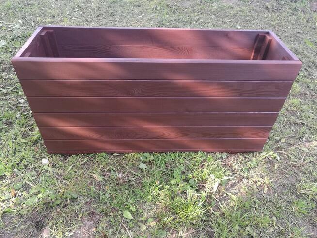 Donica doniczki drewniane