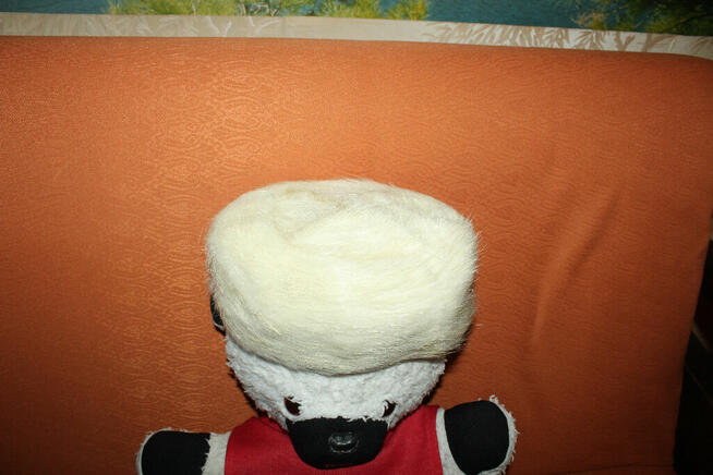 Czapka toczek z nutrii Czasy PRL