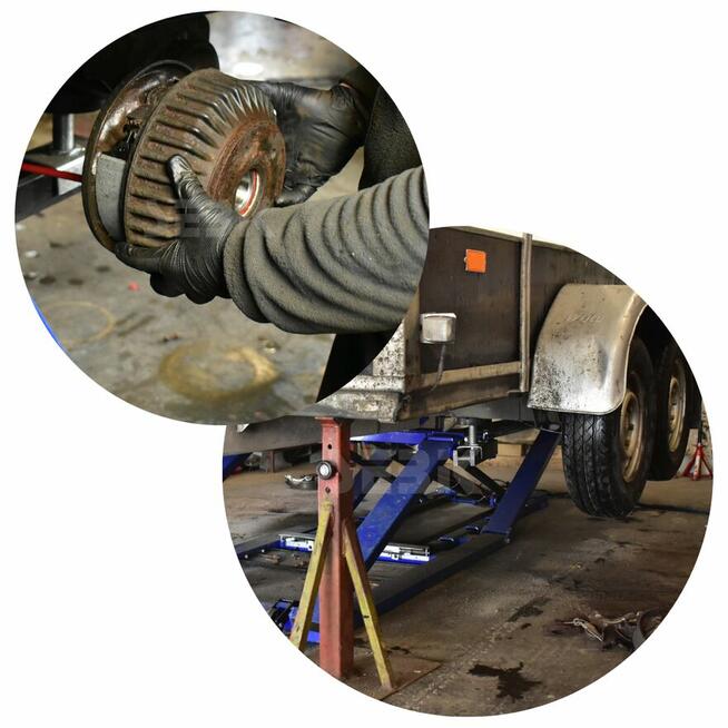 Serwis i naprawa przyczep i lawet o DMC do 3500 kg.