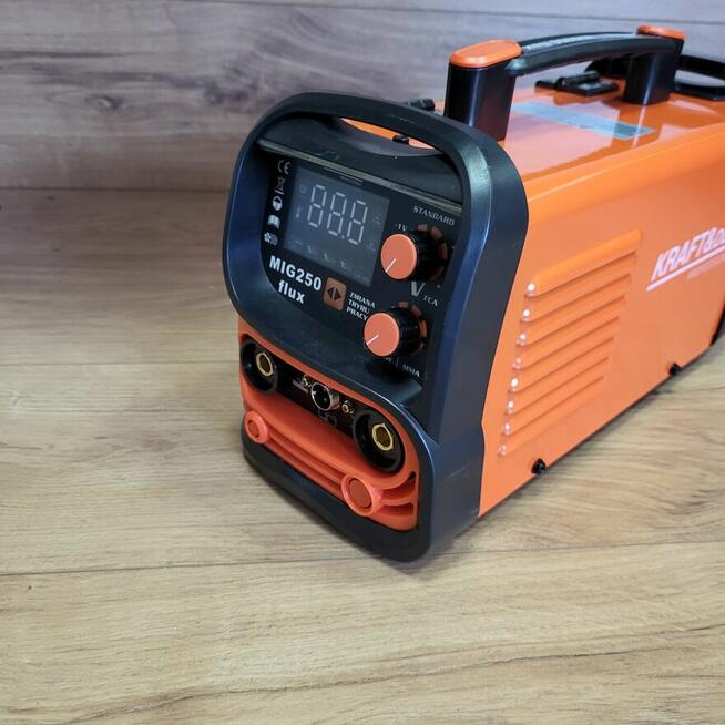 SPAWARKA MIGOMAT BEZGAZOWY FLUX MIG/MAG, MMA, TIG Kraft&Dele