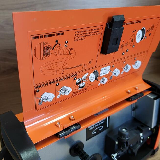SPAWARKA MIGOMAT BEZGAZOWY FLUX MIG/MAG, MMA, TIG Kraft&Dele
