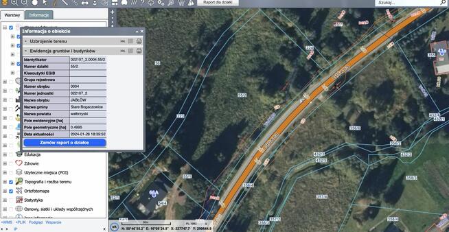 Sprzedam działki w Jabłowie