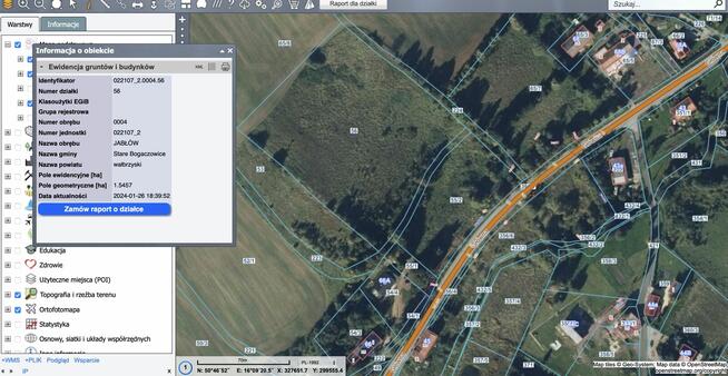 Sprzedam działki w Jabłowie