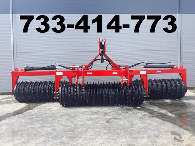 Wał posiewny Cambridge uprawowy 3,5m 4m / 500mm hydrauliczny