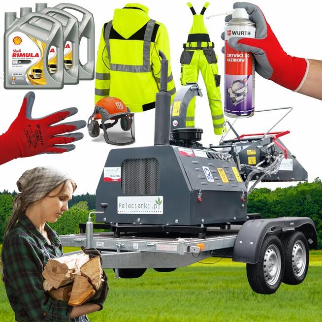 RĘBAK TARCZOWY SPALINOWY 50kM DIESEL z HOMOLOGACJĄ